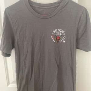 Stranger Things Experience Hellfire Club Grey Shirt!!
